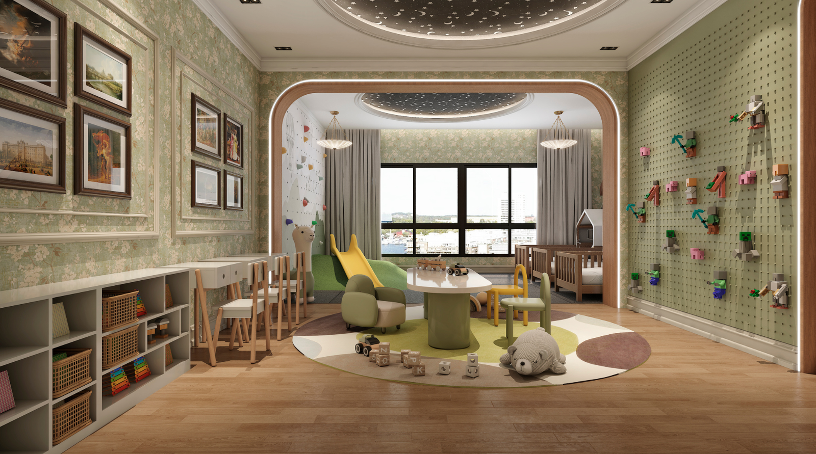 Kids play area