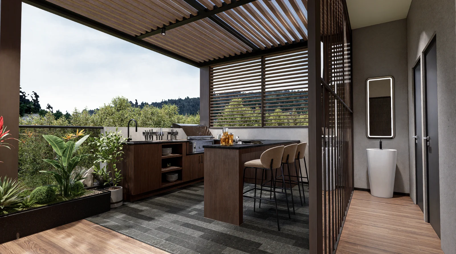 Terrace Santa