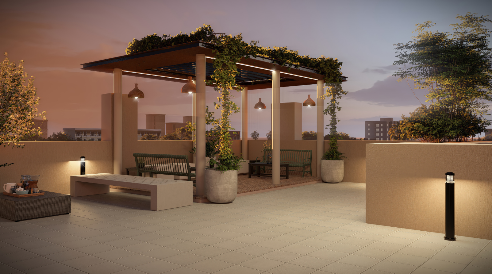 terrace sit out